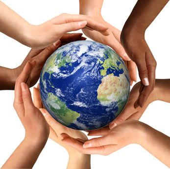 Hands around the world